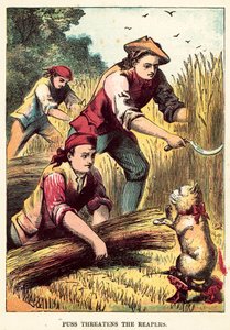 Puss hotar skördarna av English School